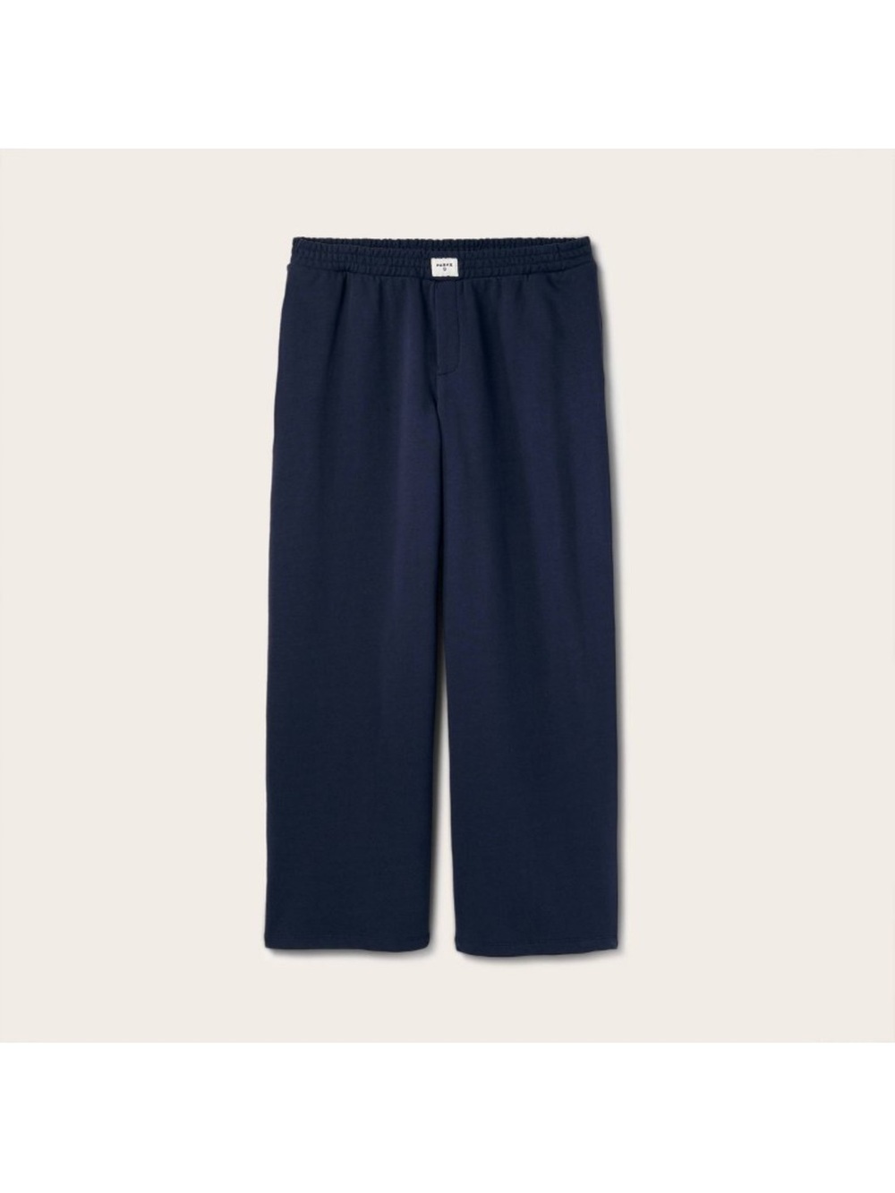High-Rise Boxer Sweatpants - Parke x Target Navy Blue NEW - Picture 4 of 4